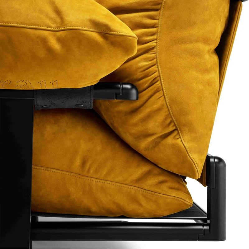 Leather Sofa OUVERTURE by Pierluigi Cerri for Poltrona Frau