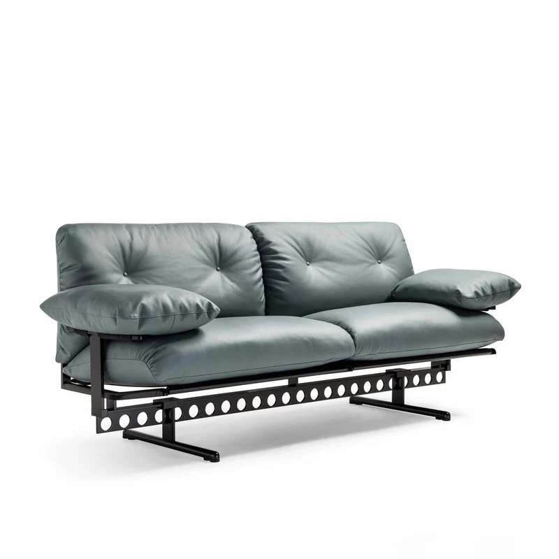Leather Sofa OUVERTURE by Pierluigi Cerri for Poltrona Frau