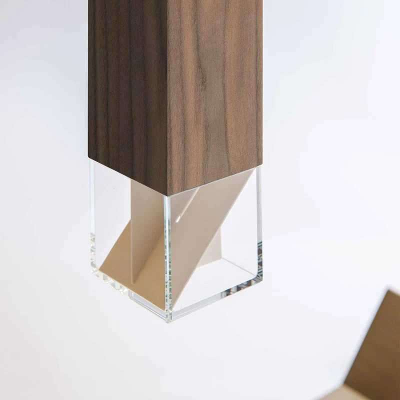 Wood Table Lamp LAMP/TWO by Formaminima