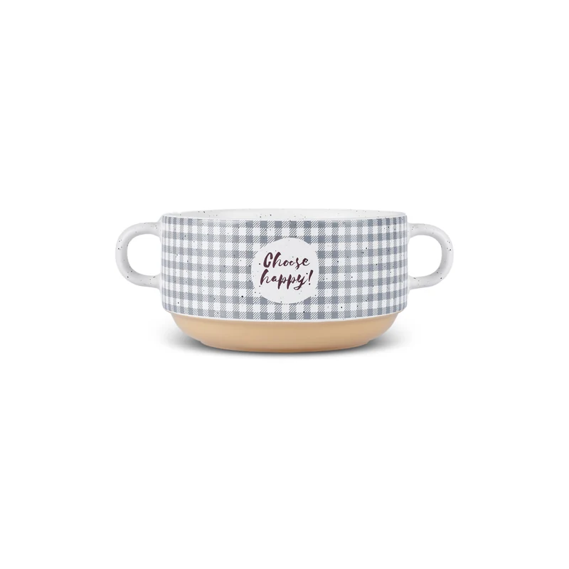 Karaca Monet Flower Suppenschalen-Set, 3-teilig, 460 ml