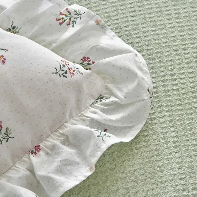 Karaca Lidya Bettwäsche-Set aus 100 % Baumwolle, Doppelbett, Grün