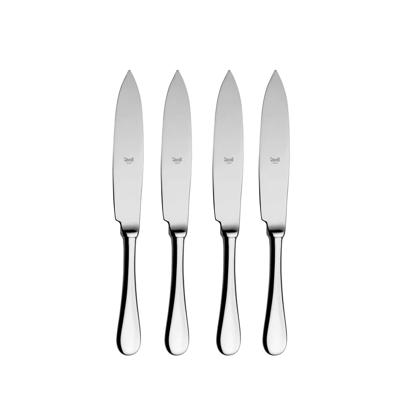 Stainless Steel STEAK KNIFE Set of Four by Mepra