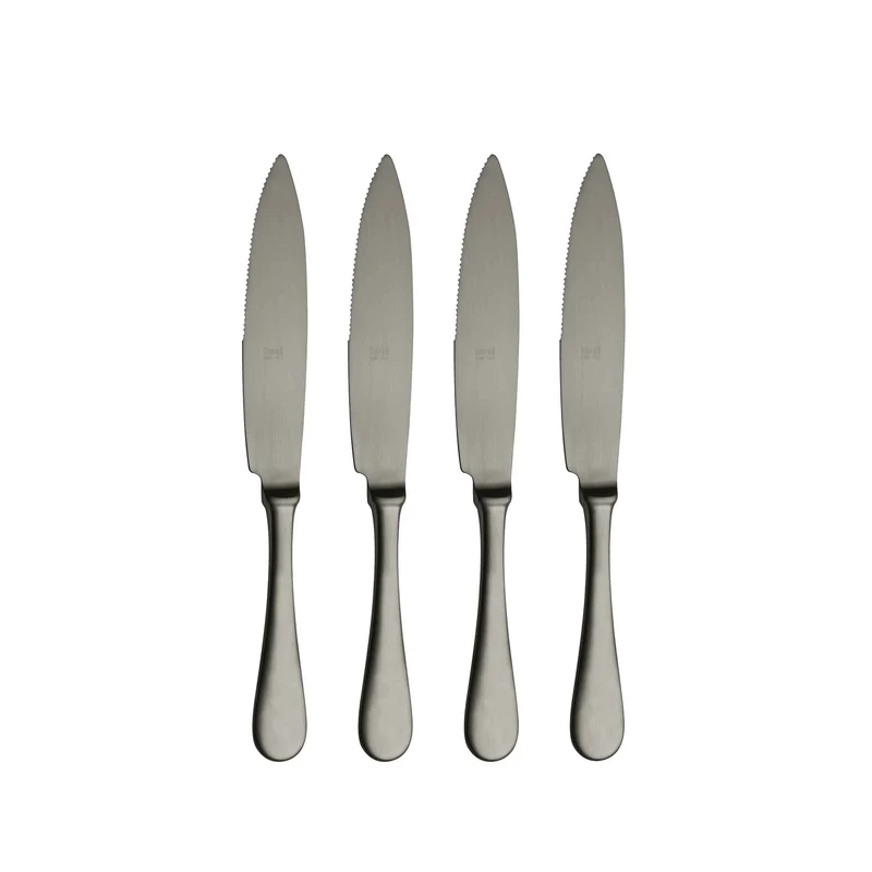 Stainless Steel STEAK KNIFE Set of Four by Mepra