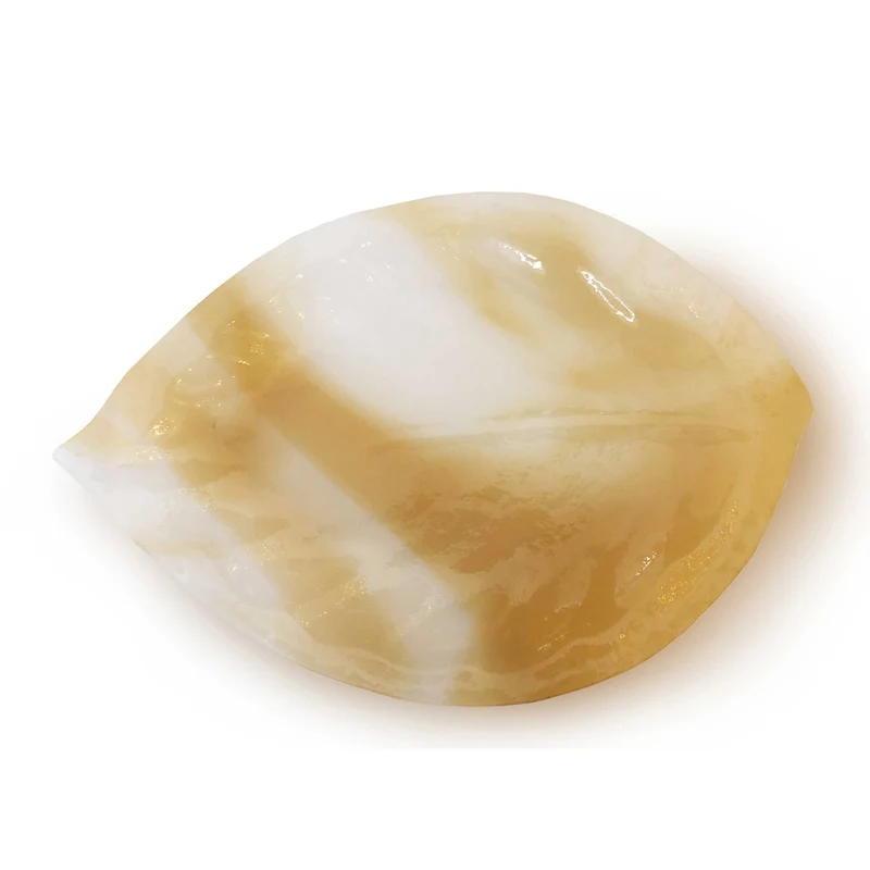 Murano Glass Centerpiece LEAF ORIENTE by D.i. Più Andretto Design