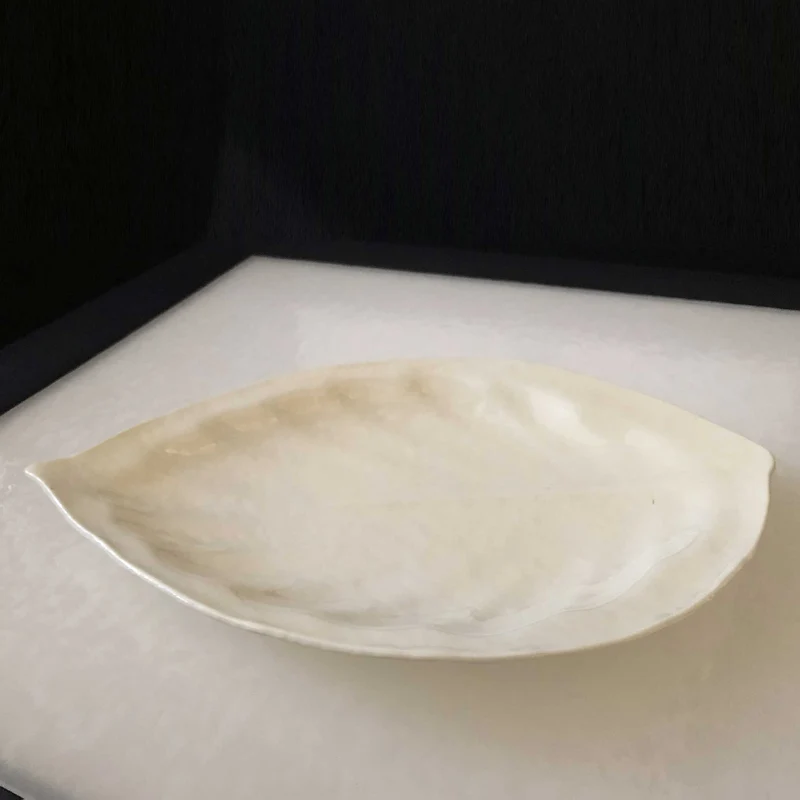 Murano Glass Centerpiece LEAF ORIENTE by D.i. Più Andretto Design