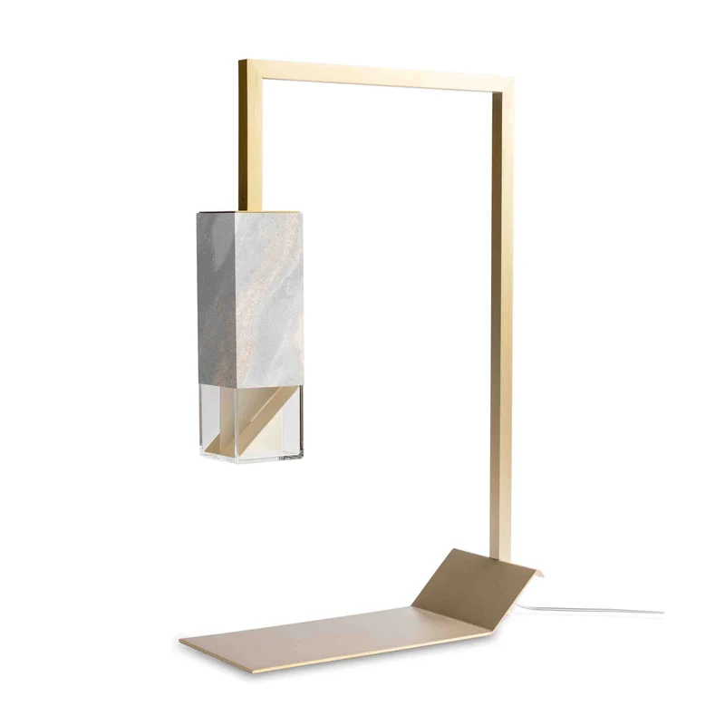 Marble Table Lamp LAMP/TWO Revamp by Formaminima