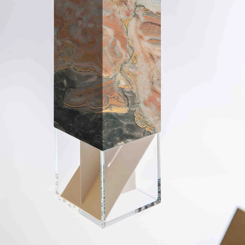 Marble Table Lamp LAMP/TWO Revamp by Formaminima