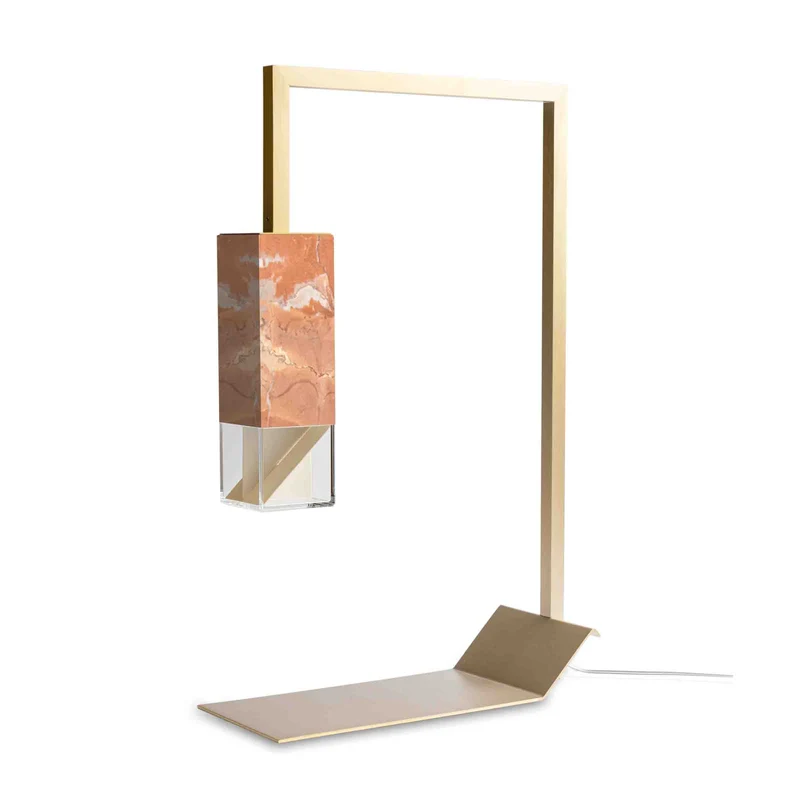 Marble Table Lamp LAMP/TWO by Formaminima