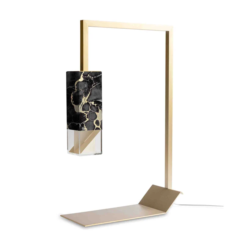 Marble Table Lamp LAMP/TWO by Formaminima