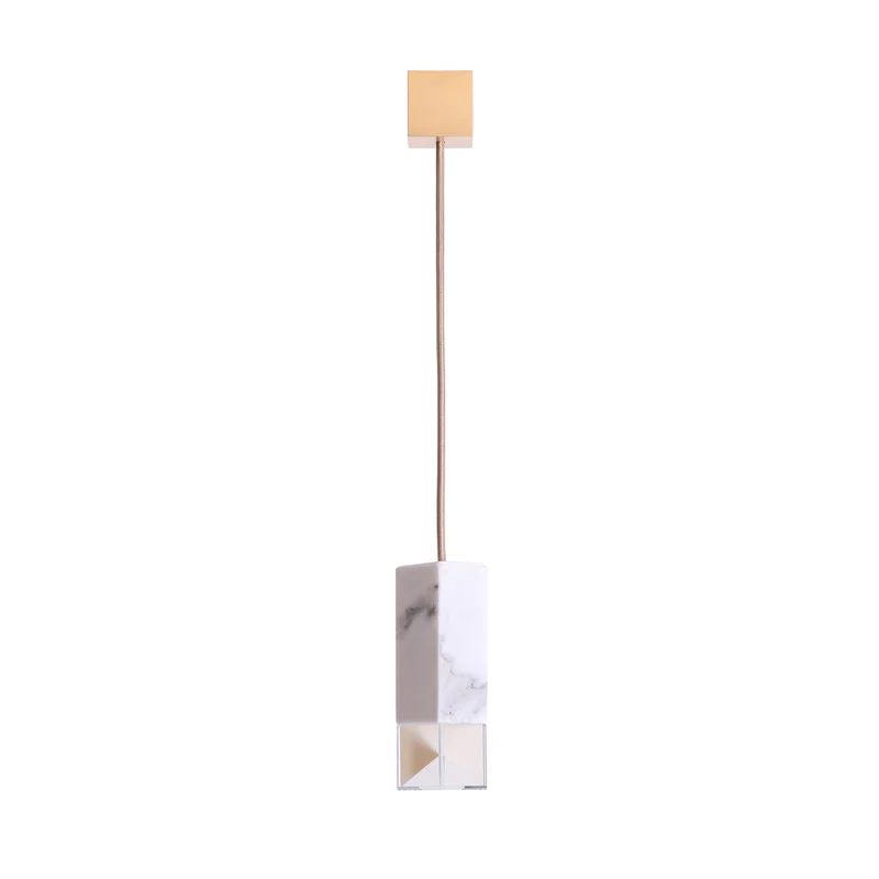 Marble Pendant Lamp LAMP/ONE by Formaminima