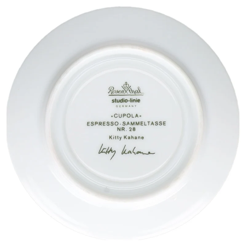 Untertasse für Mokka Espresso Nr. 28 K. Kahane