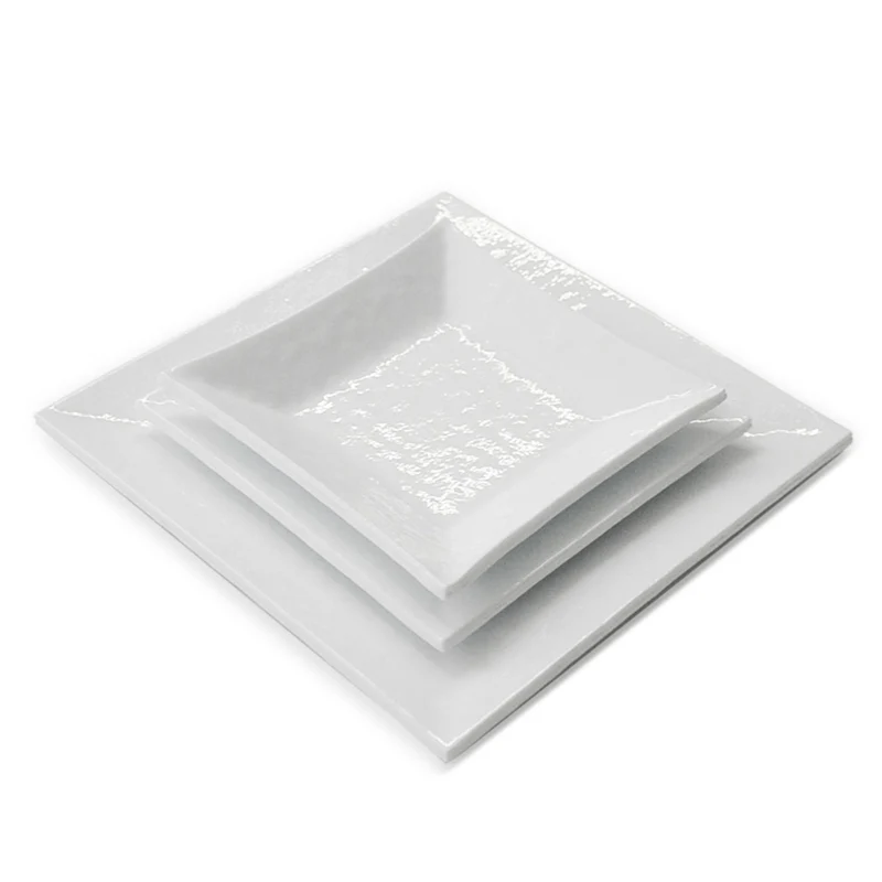 Murano Glass Dinnerware Set TOTAL WHITE by D.i. Più Andretto Design