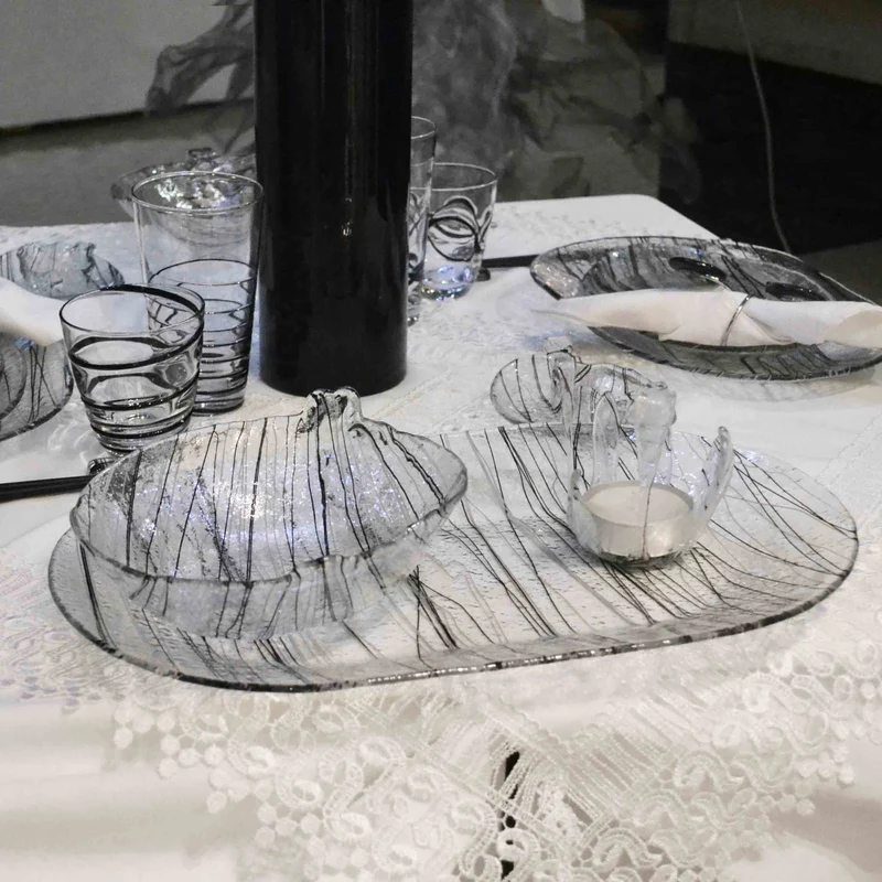 Murano Glass Tray TOKIO by D.i. Più Andretto Design