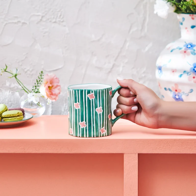 Karaca Primavera Tasse, Grün