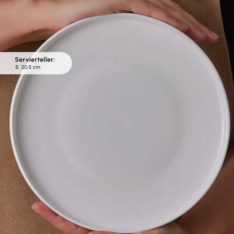 Karaca Forever Bone Fika 22-Teiliges Frühstücksset Für 6 Personen Gold