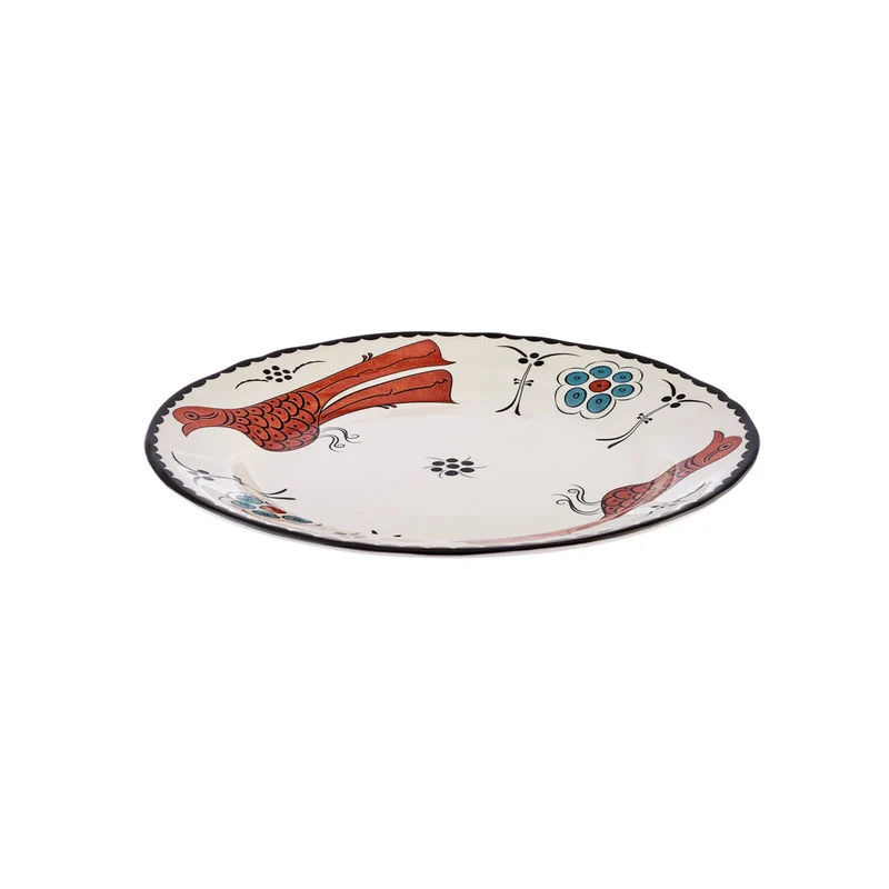 Karaca Paye Selcuklu Serie Vogel Service Teller 26 cm