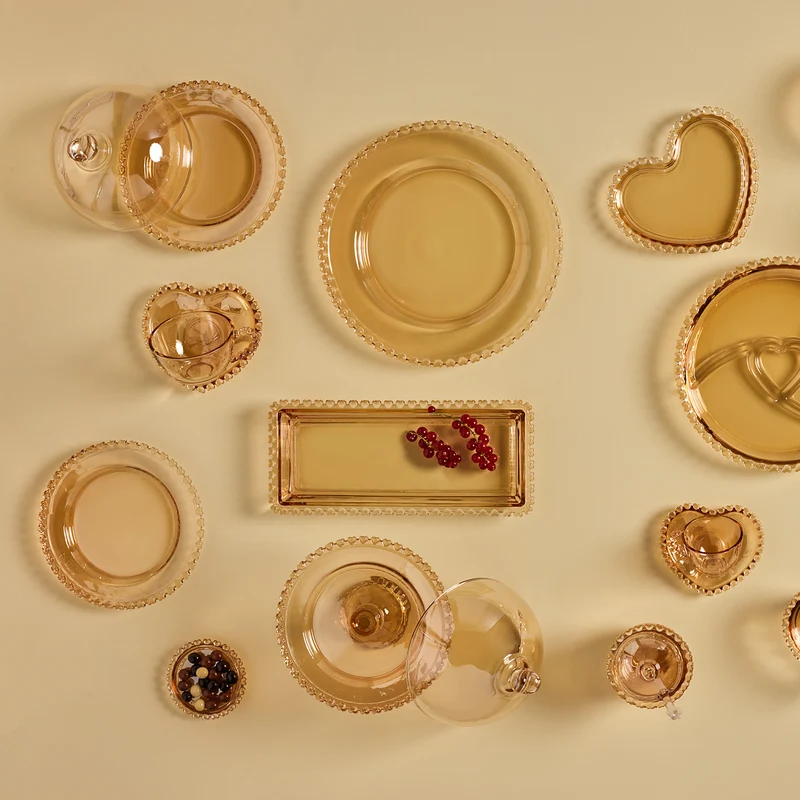Karaca Glory Amber Servierteller, 27 cm