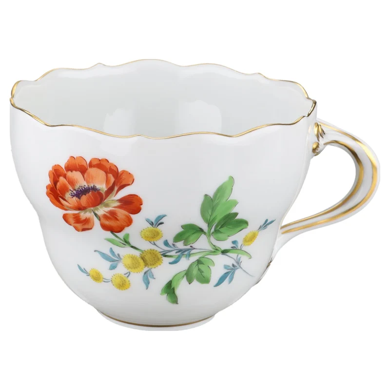 Kaffeetasse Blüte Rot Typ I