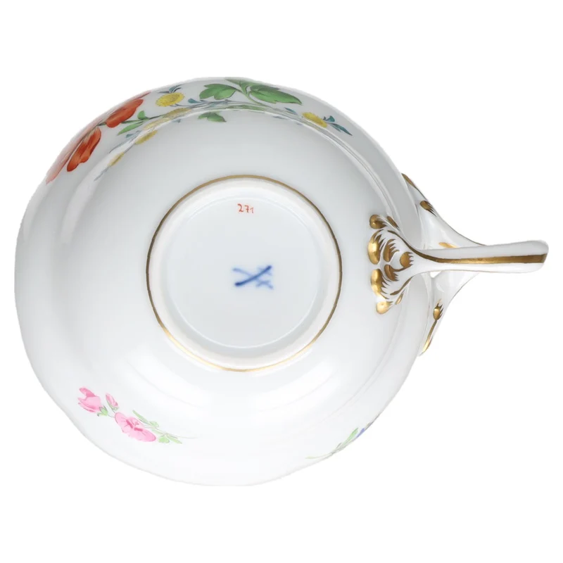 Kaffeetasse Blüte Rot Typ I