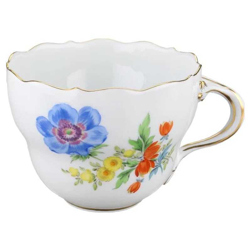 Kaffeetasse Blüte Blau Typ I