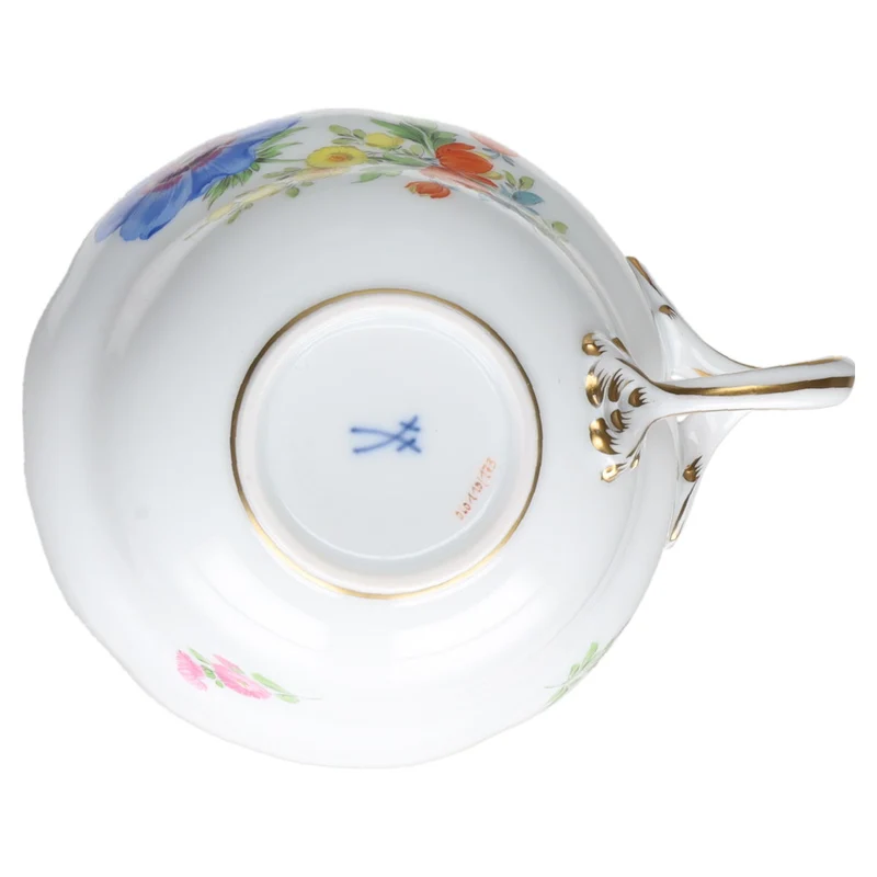 Kaffeetasse Blüte Blau Typ I