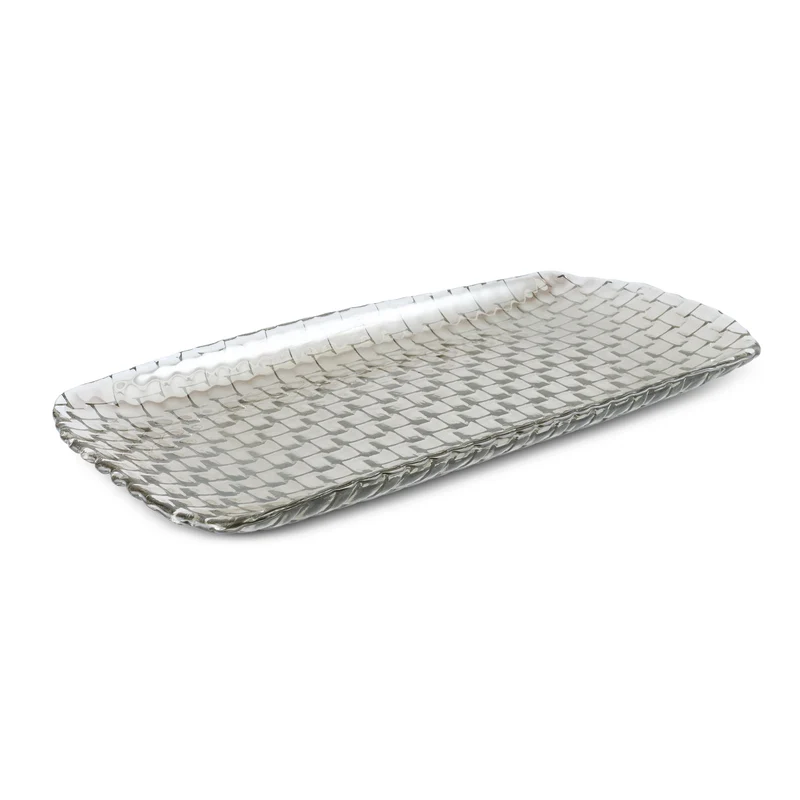 Karaca Braid Lüsterteller Bootform 29x8,5 cm