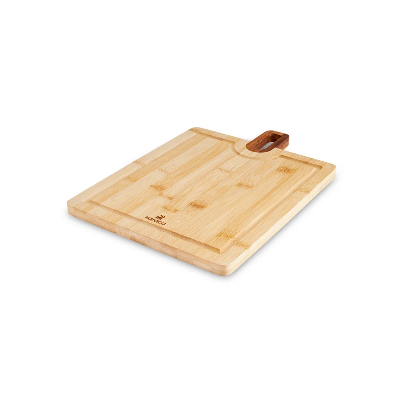 Karaca Squarecut 2-teiliges Bambus Schneidebrett