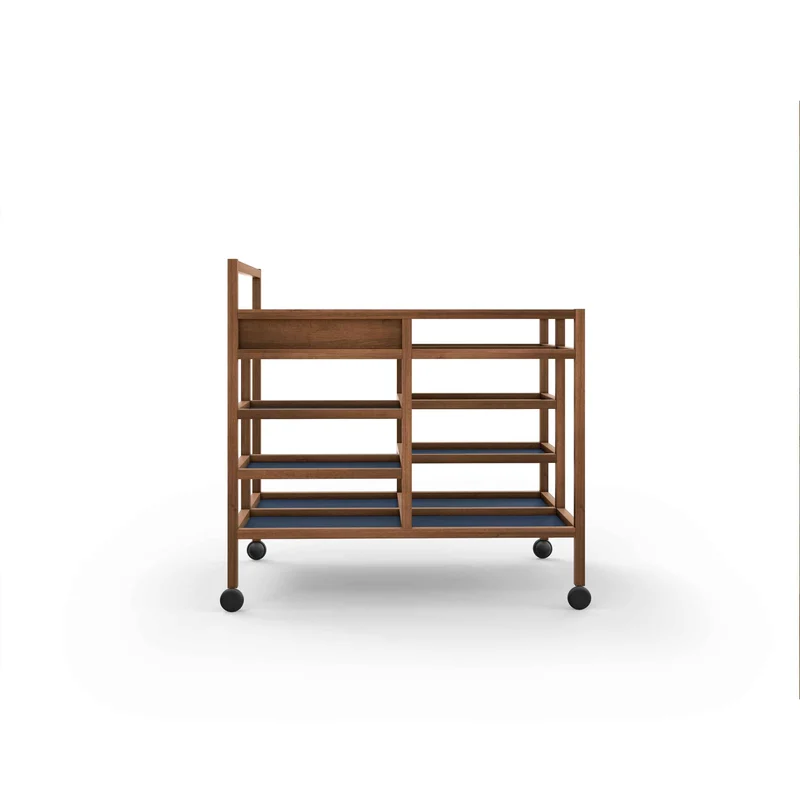 Wood SERVING CART, designed by Bodil Kjær for Cassina