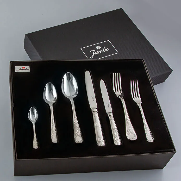 Jumbo 9700 84-teiliges Besteckset für 12 Personen