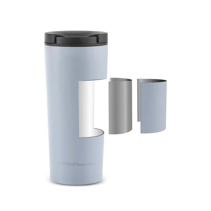 Karaca Sheeny Edelstahl Auslaufsicherer Thermobecher 450 ml