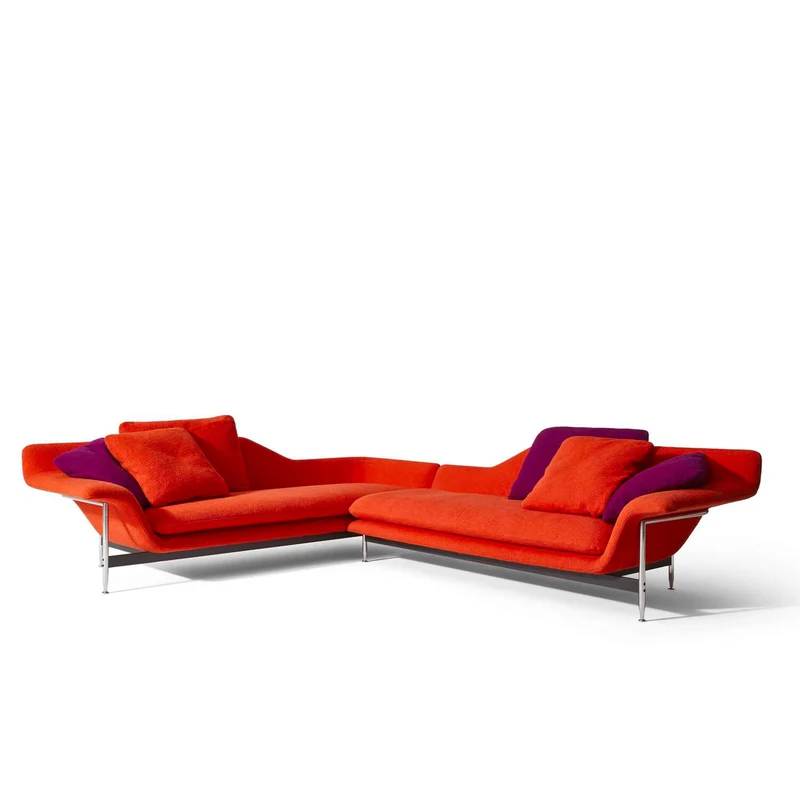 Corner Sectional Sofa ESOSOFT, designed by Antonio Citterio for Cassina