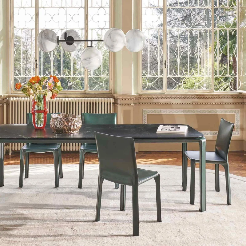 Wool Round Carpet SAHARA, designed by Cassina