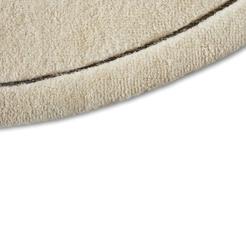 Wool Round Carpet SAHARA, designed by Cassina