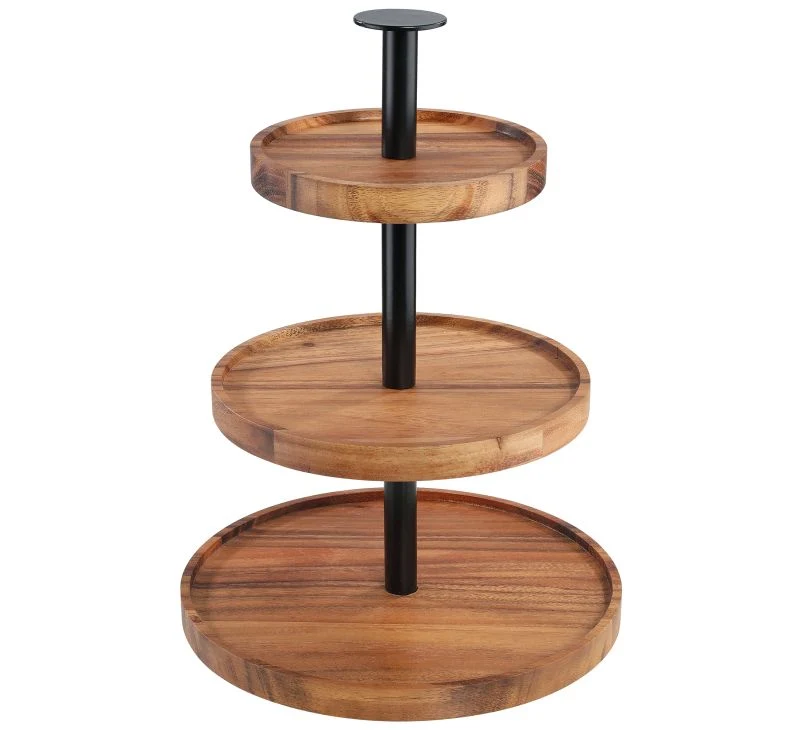Etagere 3-fach, Akazie