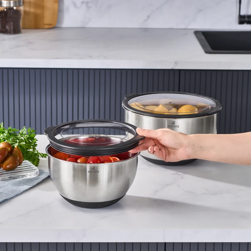 Karaca Mixmaster 2-teiliges Mixset, Inox