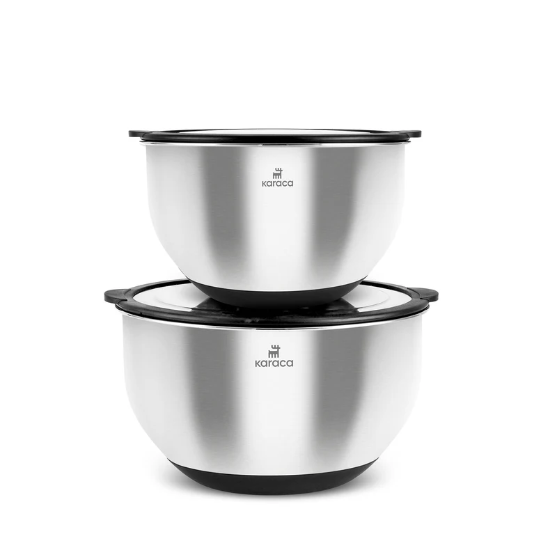 Karaca Mixmaster 2-teiliges Mixset, Inox