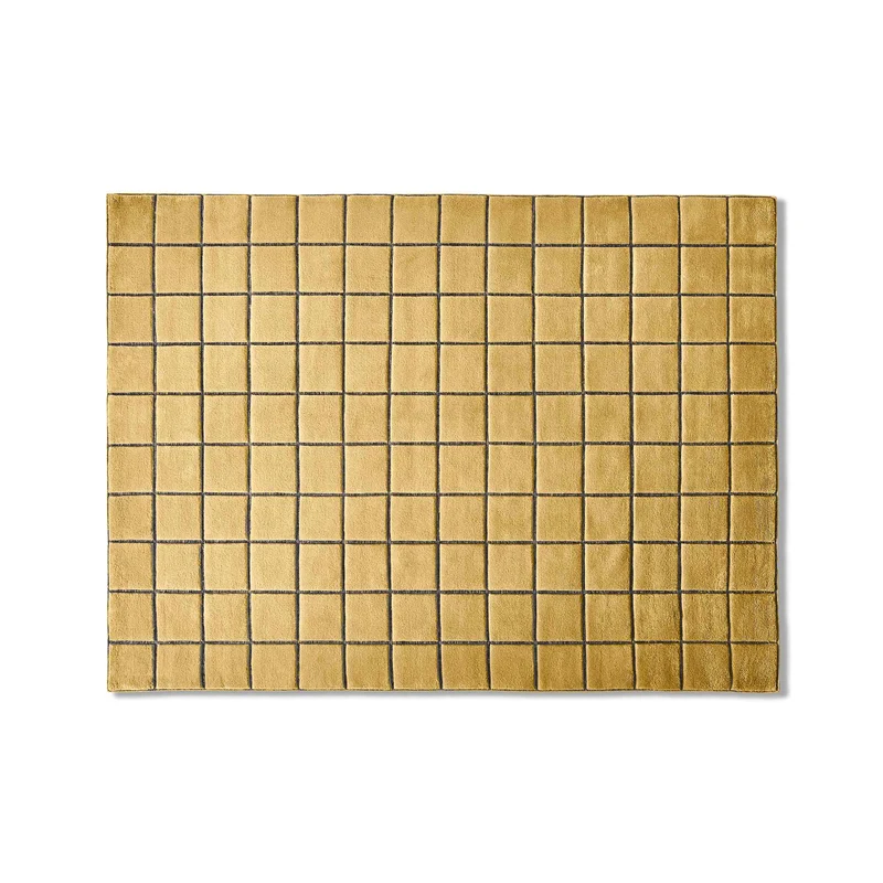 Wool Rectangular Carpet SAHARA GRID, designed by Cassina