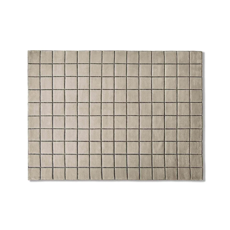 Wool Rectangular Carpet SAHARA GRID, designed by Cassina