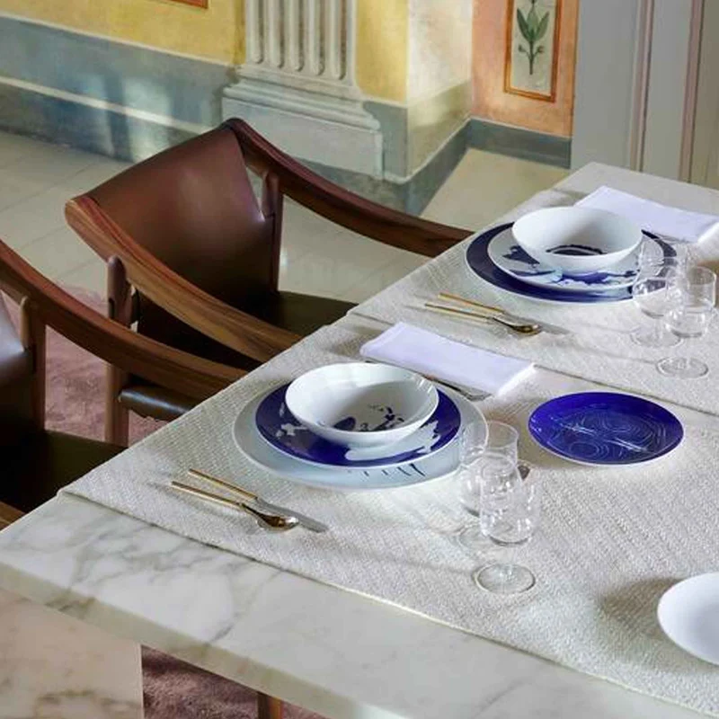 Stainless Steel Cutlery LE DUE FACCE DELLA LUNA Set of 24, designed by Afra & Tobia Scarpa for Cassina
