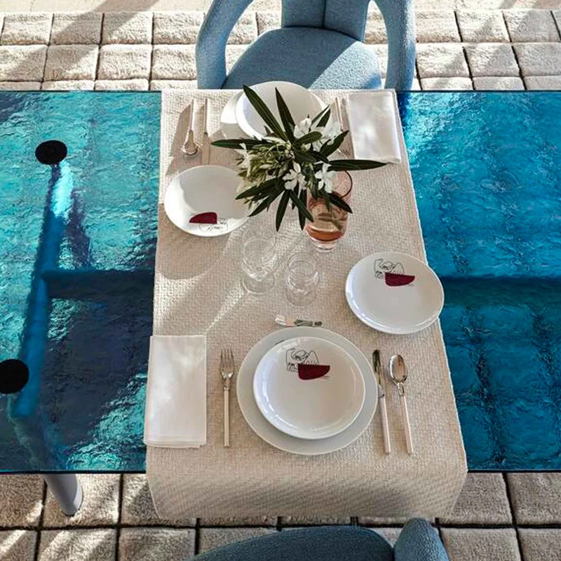Stainless Steel Cutlery LE DUE FACCE DELLA LUNA Set of 24, designed by Afra & Tobia Scarpa for Cassina
