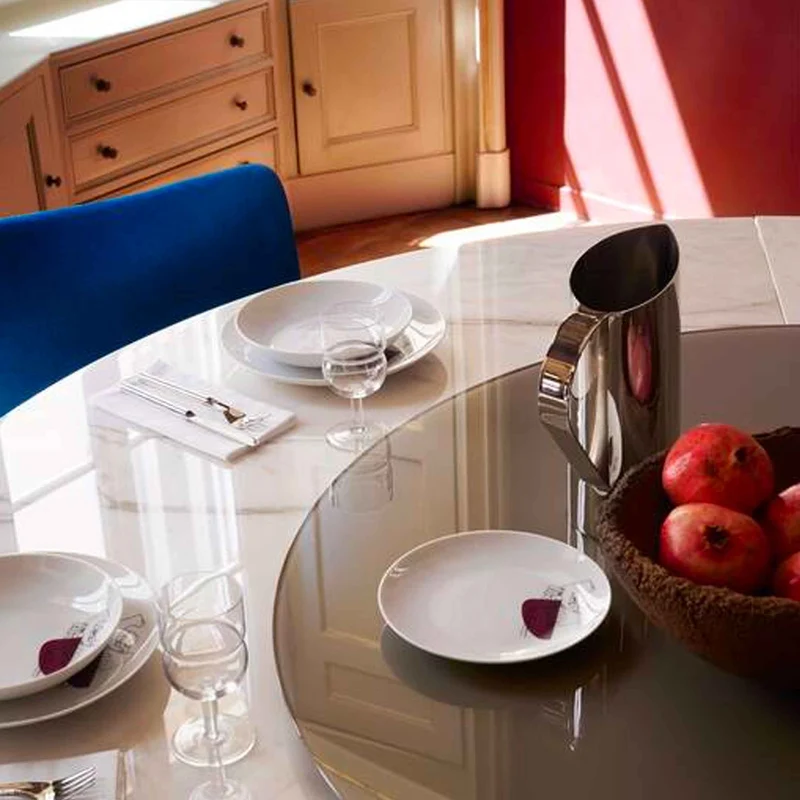 Stainless Steel Cutlery LE DUE FACCE DELLA LUNA Set of 24, designed by Afra & Tobia Scarpa for Cassina