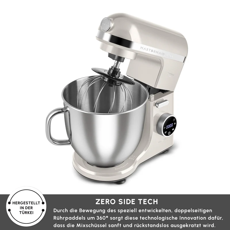 Karaca Mastermaid Chef Ultra D2000W Küchenmaschine mit Digitaldisplay Starlight 7L