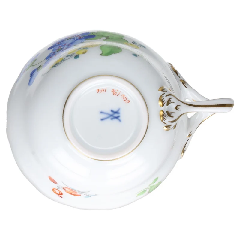 Mokkatasse Espressotasse Blüte Blau Typ II