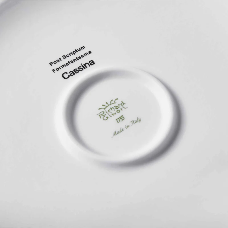 Porcelain Round Box Vase POST SCRIPTUM, designed by Formafantasma for Cassina