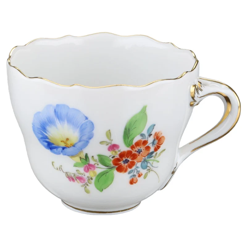 Mokkatasse Espressotasse Blüte Blau Typ I