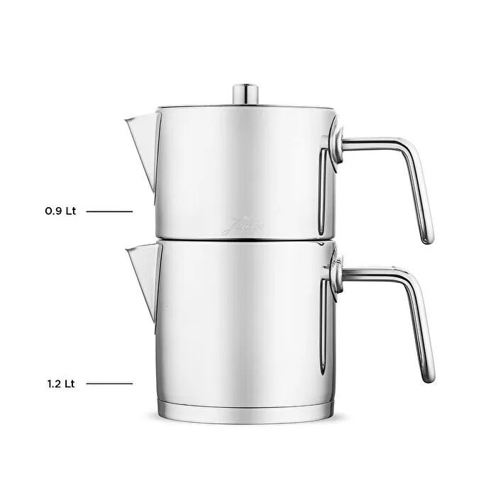 Jumbo Metalix Midi Vollmetall-Teekanne