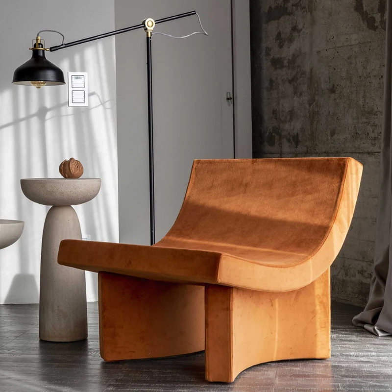 Padded Lounge Armchair TALK by Alessandro Di Prisco for Mogg