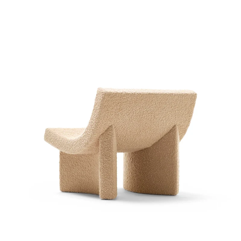 Padded Lounge Armchair TALK by Alessandro Di Prisco for Mogg