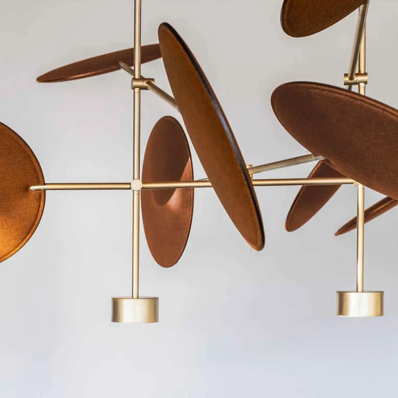 Metal Suspension Lamp DIVA by Sebastiano Tosi for Mogg