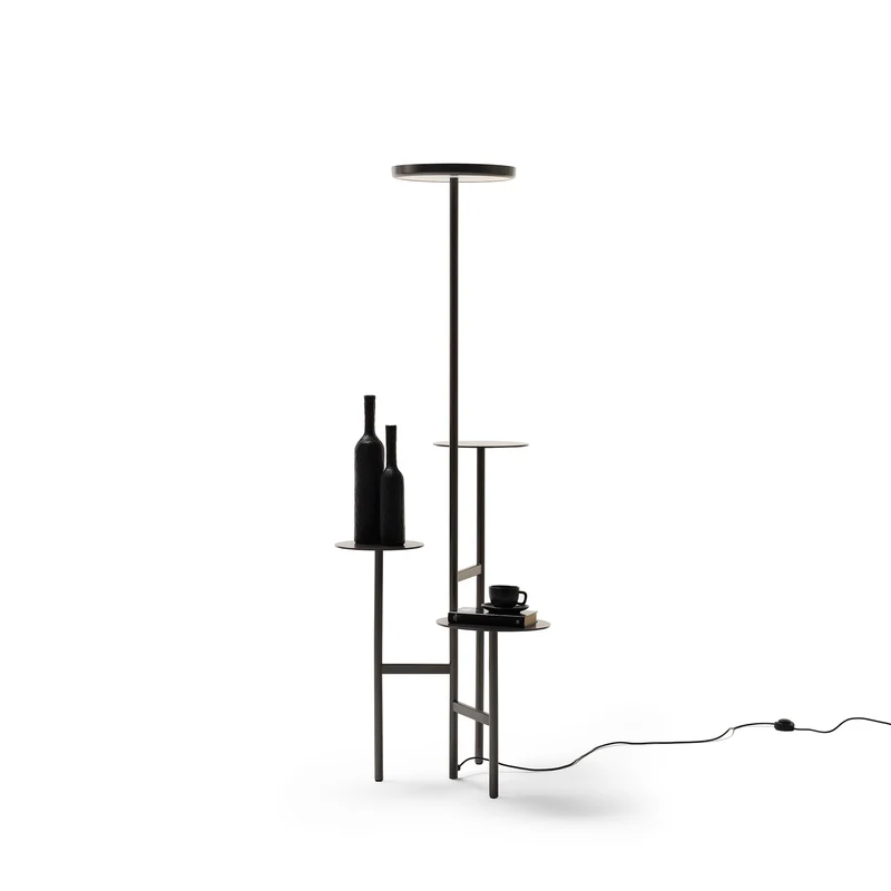 Metal Floor Lamp IKEBANA by Uto Balmoral for Mogg